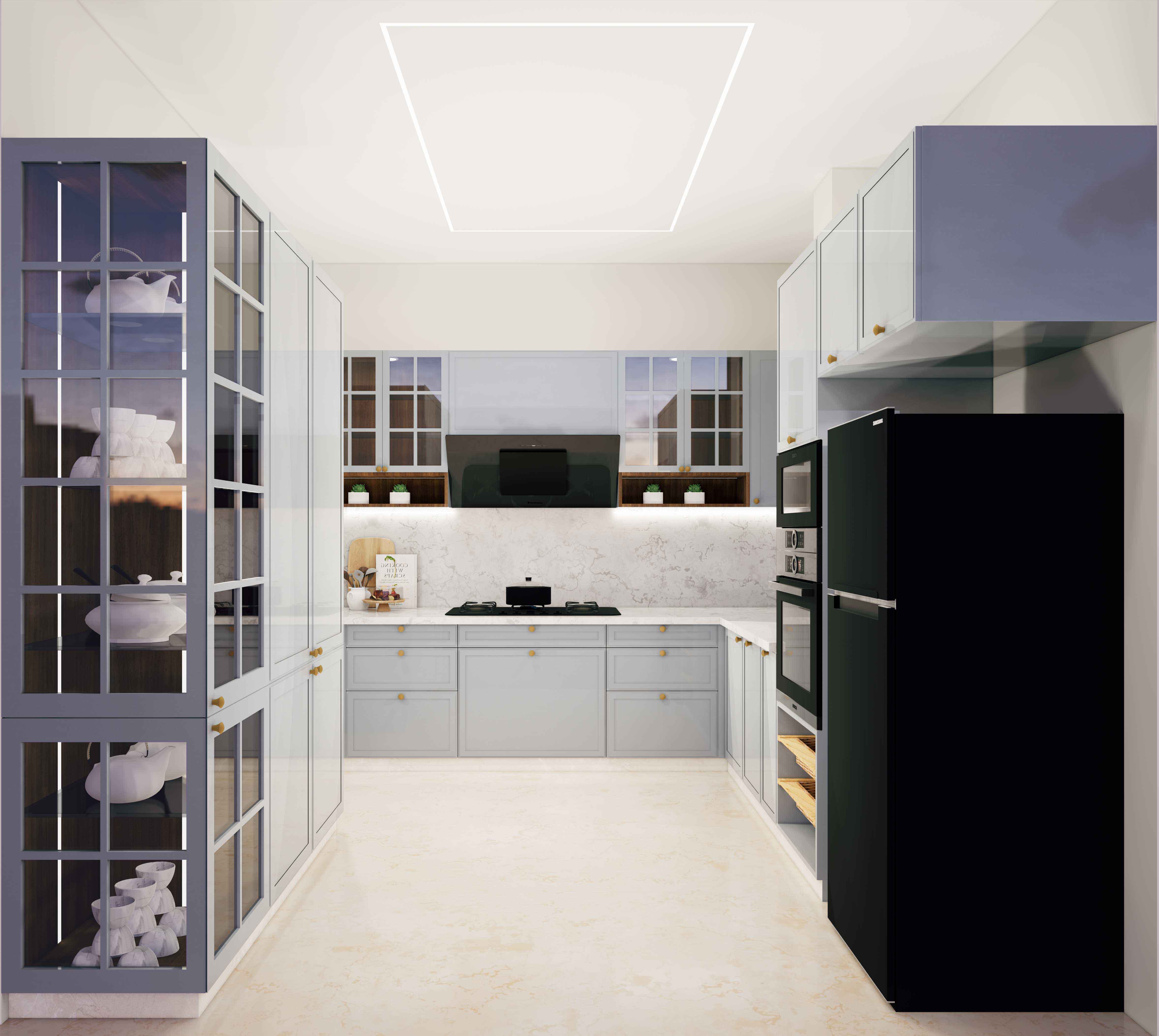 Luxury modular kitchen project in Jaipur