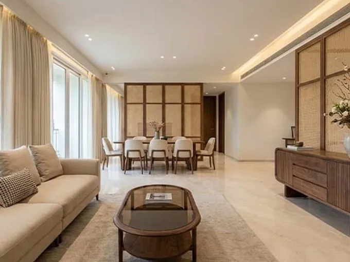 A Living & Dining Reborn in Jaipur after Interlay interior transformation