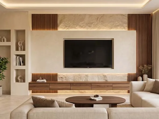 A Feature Wall Reimagined in Jaipur after Interlay interior transformation