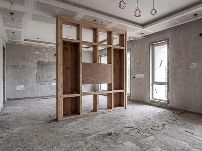 The Dining Room Transformed in Jaipur before Interlay interior transformation