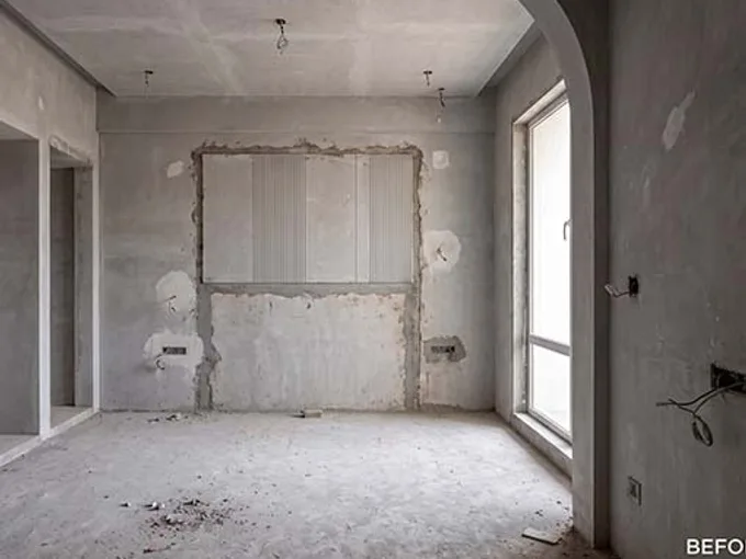 A Master Bedroom Renewed in Jaipur before Interlay interior transformation