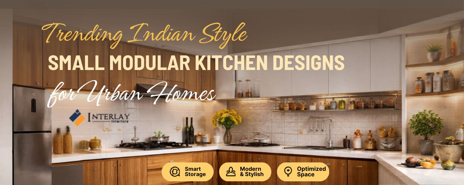 Trending Indian Style Small Modular Kitchen Designs