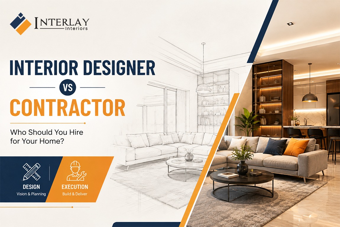 Interior Designer vs Contractor