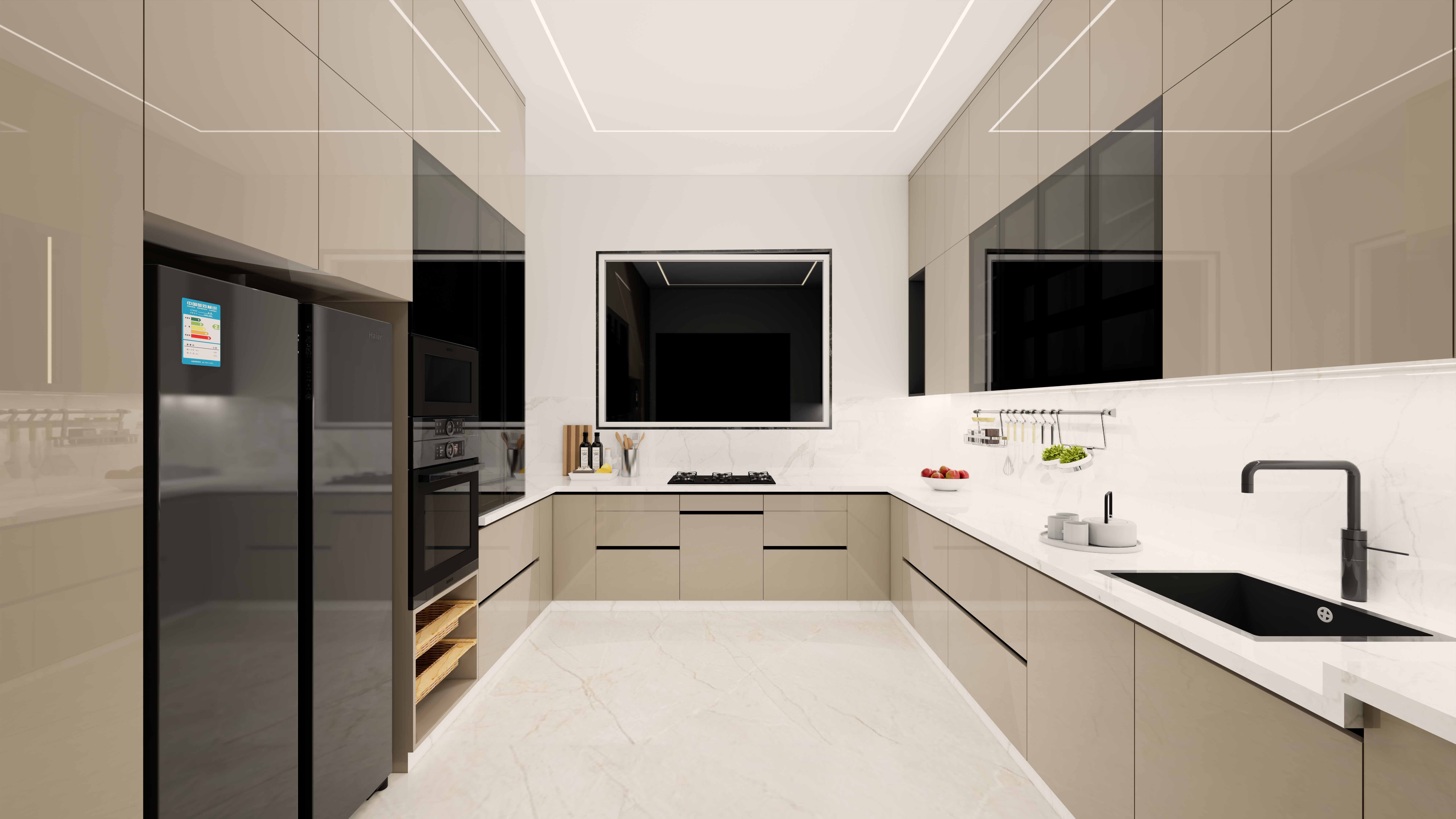 L Shape Kitchen