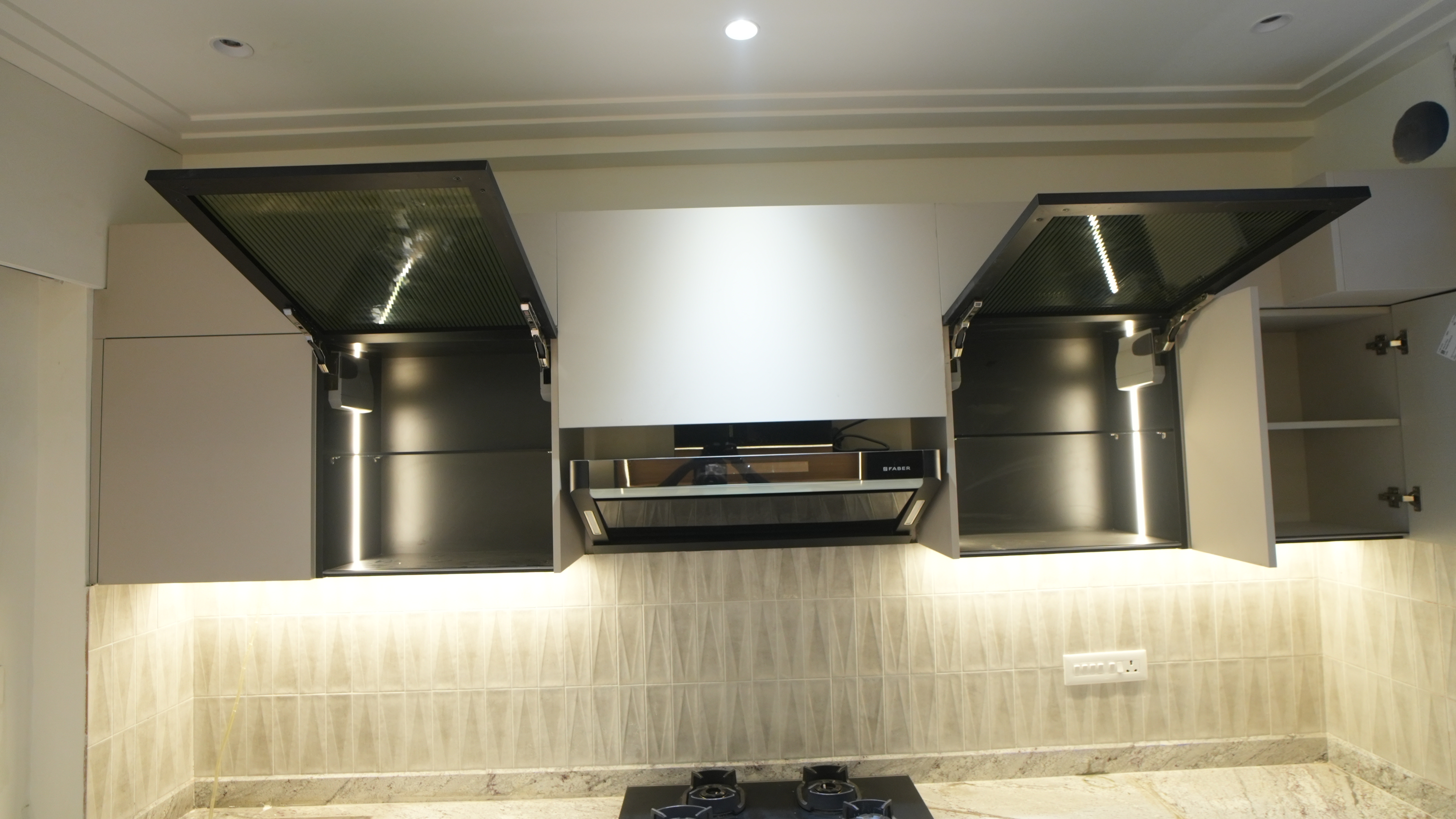 Inline Modular Kitchen