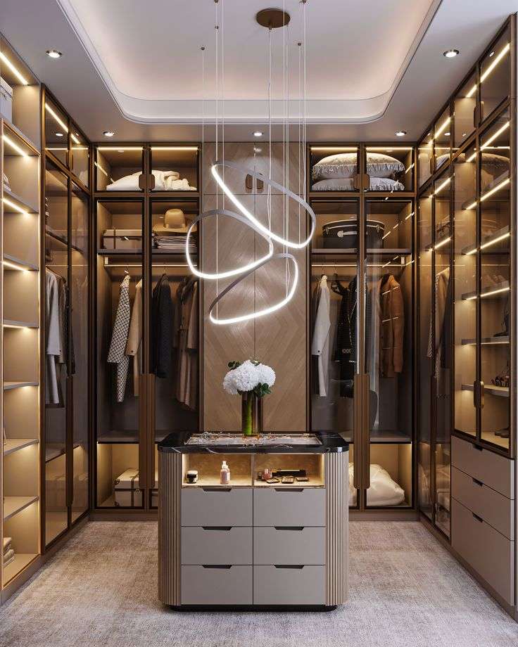 Home decorating- modern small dressing room decorating ideas