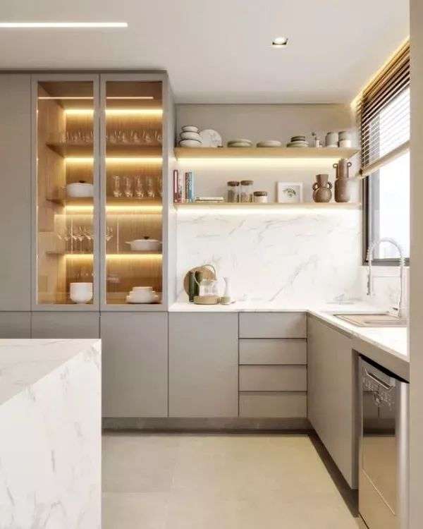 L-Shaped Kitchen