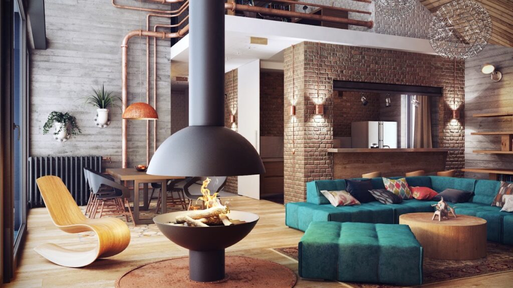 Industrial Chic Refuge deisgn