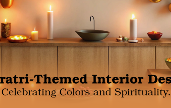 Navratri themed interior design