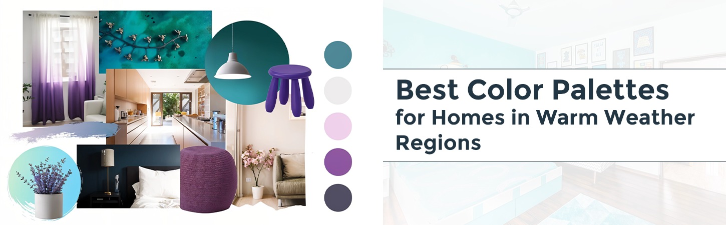 Best Color Palettes for Homes in Warm Weather Regions